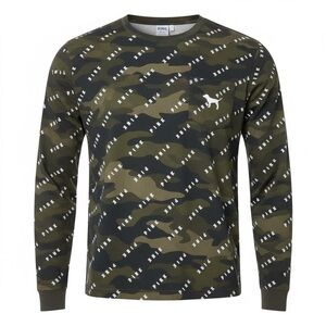 Pink Small Camo long Sleeve Top